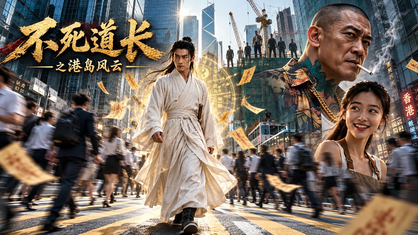 不死道长之港岛风云 主视觉 日景